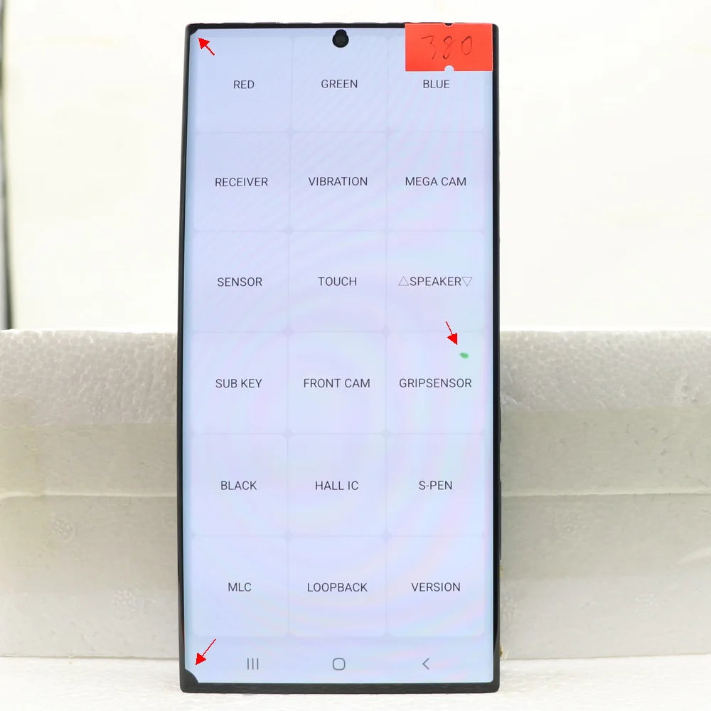 6.8'' Display For Samsung Galaxy S23 Ultra S918 SM-S918B S918U S918B/DS SUPER AMOLED LCD Touch Screen Digitizer with defects