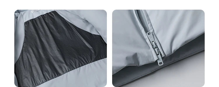 CHIC VEN Korean Women White Down Coats Loose Solid Female 90 White Duck Down Jacket for Woman Tops Autumn Winter 2024 Clothing