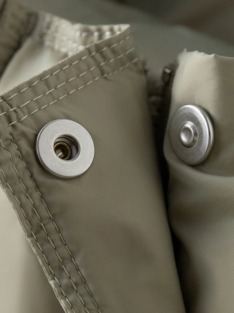 FSLE Classic Style Commuter 100-150G Short White Goose Down Jacket for Women 2023 New Winter Bat Sleeve Loose Warm Jacket Female