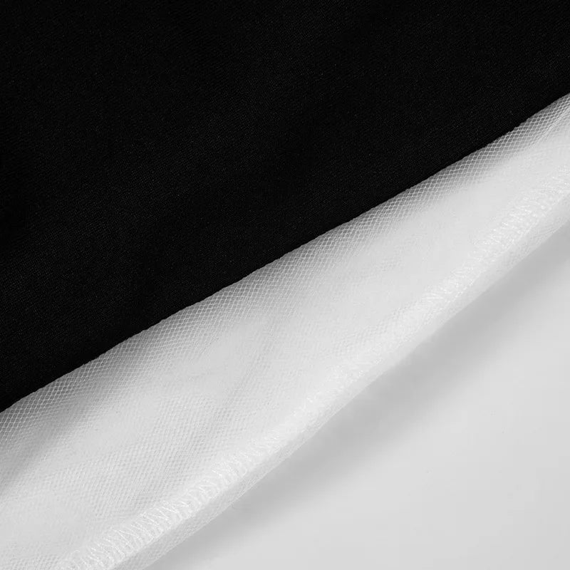 Black Maxi Dresses For Women Side See Through Vestidos Elegantes Para Mujer Slim One-Pieces Sexi Night Dress Hot Club Outfit