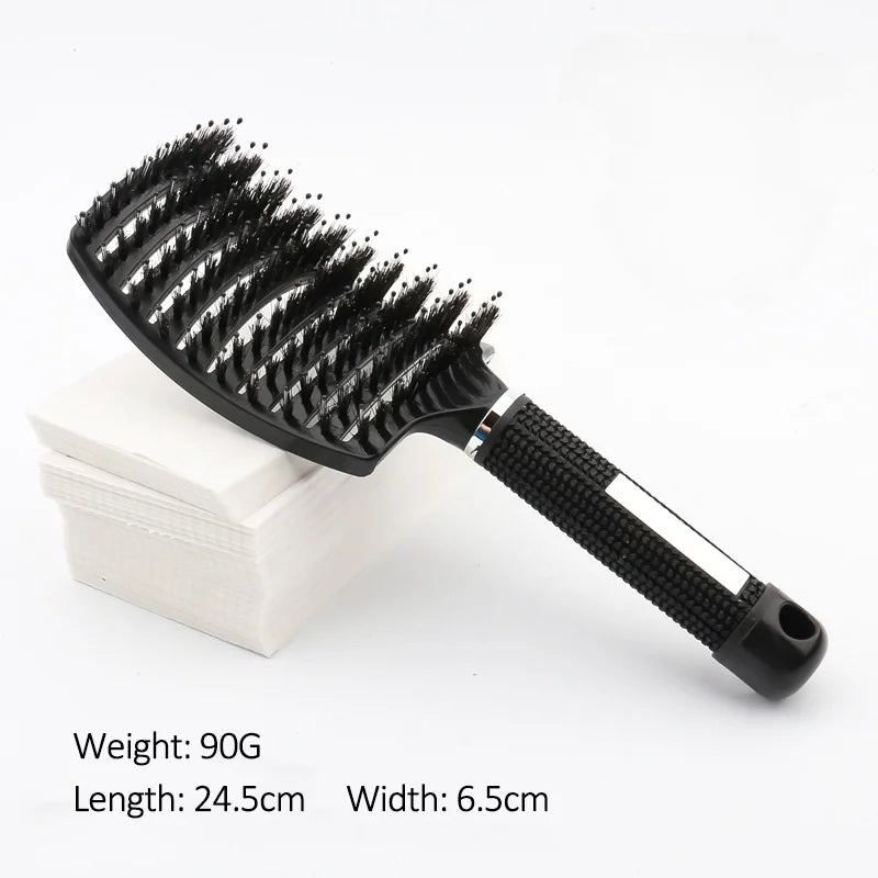 Professional Hairdressing Comb For Woman Salon Scalp Massage Combs Barbershop Wet Curling Hair Styling Brush Barber Accessories