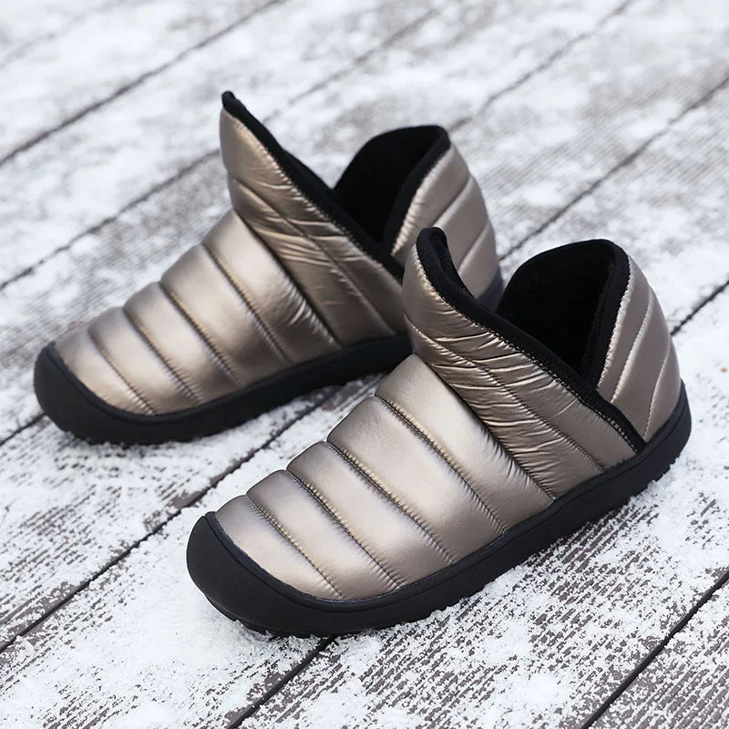 Winter Women Waterproof Snow Boots Lightweight Women Ankle Boots Sneakers Outdoor Sandproof Couple Warm Cotton Boot Botas Mujer