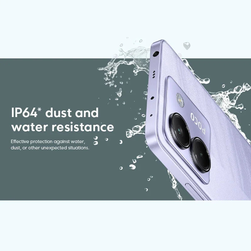 POCO M7 Pro Global Version 6.67" AMOLED Camera 5110mAh Dimensity 7025-Ultra Fast Charge NFC