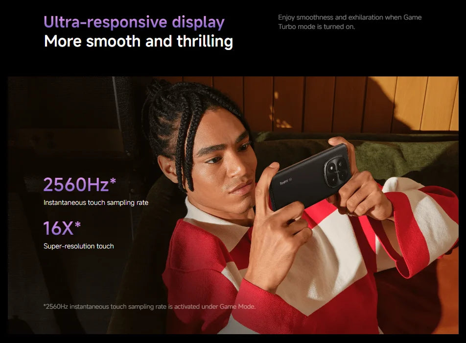 World Premiere Xiaomi Redmi Note 14 Pro+ Plus 5G Global Version Smartphone NFC Snapdragon 7s Gen 3 200MP AI Camera IP68 5110mAh