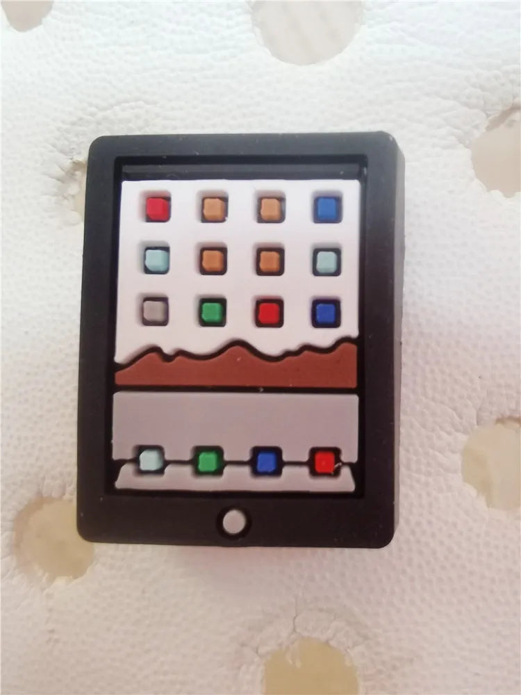 Game Style Shoe Charms Decorations Funny Pattern Buckle Accessories Clogs Charm Ornaments Adult Children Halloween Party Gifts