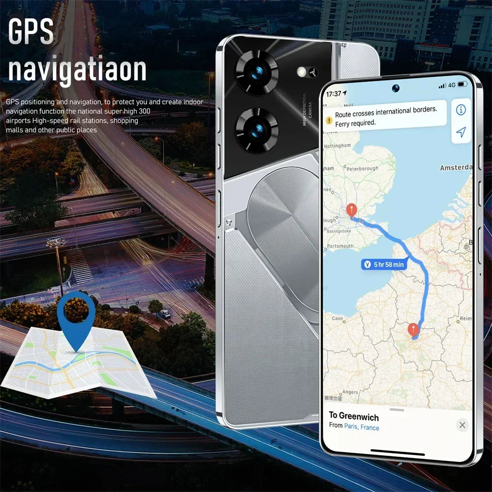 2025 NEW Pova 5 Pro 6800mAh Android 13 Global Version Cell Phone Original 4G 5G Smartphone 7.3HD Dual Sim Smart Mobile Phones