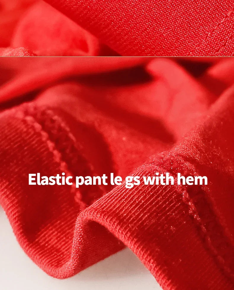 Men's underwear Men's boxers This man's gift is a pig red wedding thin boxers bottom shorts