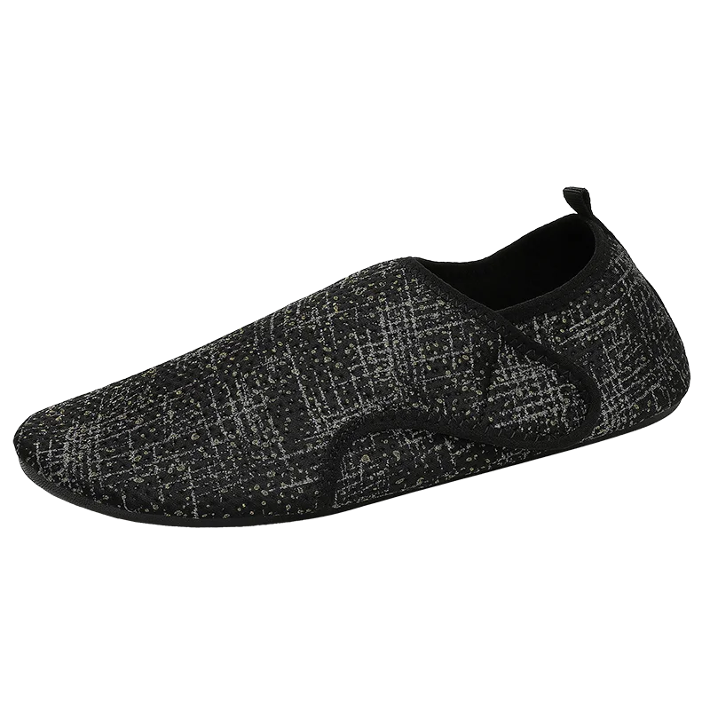 2025 Couple Non-Slips Slippers With Heels Casual Indoor Flats Slides Bedroom Shoes Male Soft Sole Home Shoes For Women and Men