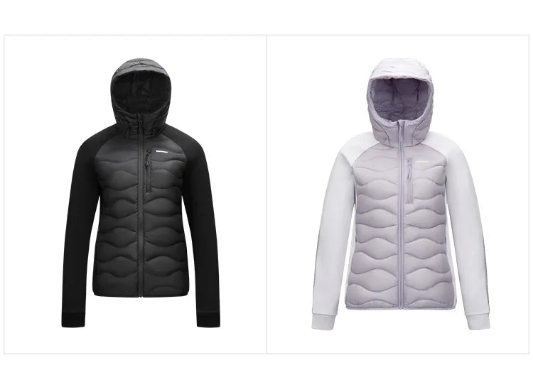 Semir Down Coats Women Slim Fit Patchwork Waterproof Fleece Raglan Sleeve 2025 Winter Clothes Woman New in Coats & Jackets