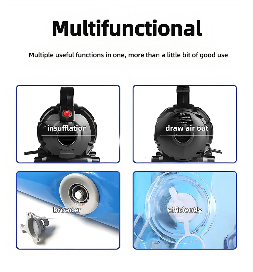 220V Electric Air Pump Electric Tumble Track Air Compressor Gym Air Pump Fitness Mat Air Pump Booster Pump 800L/min