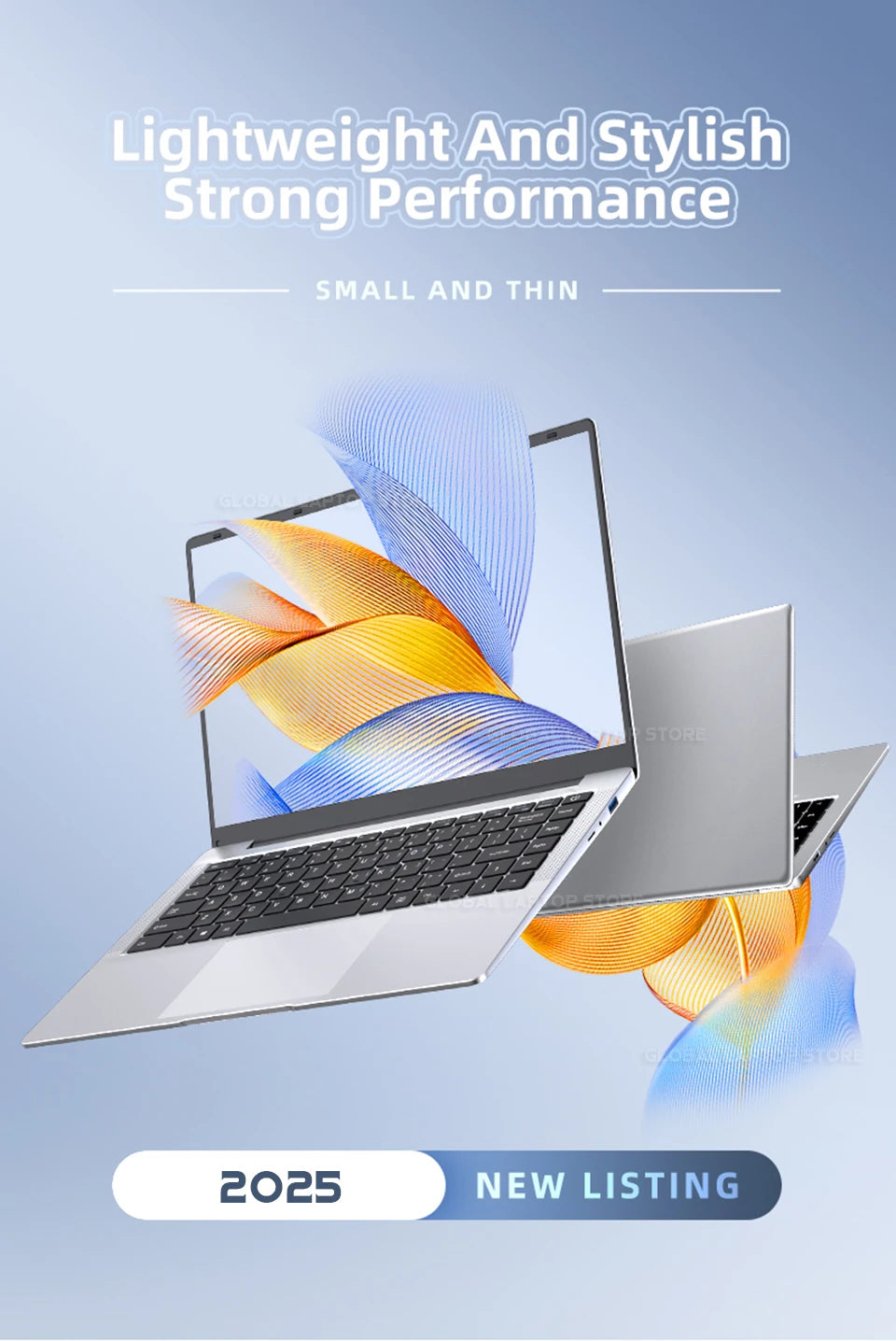 2025 Laptop Computer Windows 11 Pro Intel Atom A3950 Quad-Core 2025 Notebook PC 12GB RAM 1TB 2TB SSD 1920*1080 Office Computer