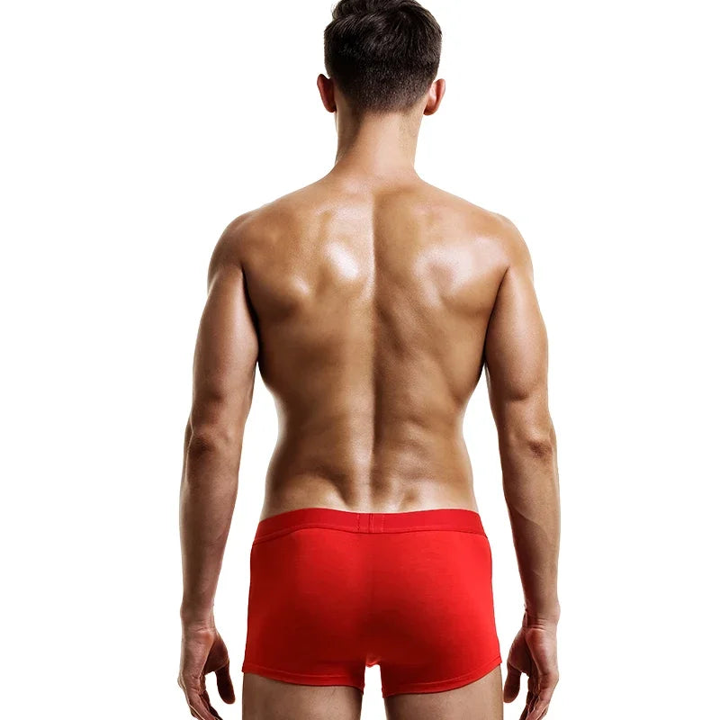 Men's underwear Men's boxers This man's gift is a pig red wedding thin boxers bottom shorts