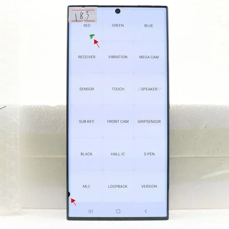 6.8'' Display For Samsung Galaxy S23 Ultra S918 SM-S918B S918U S918B/DS SUPER AMOLED LCD Touch Screen Digitizer with defects