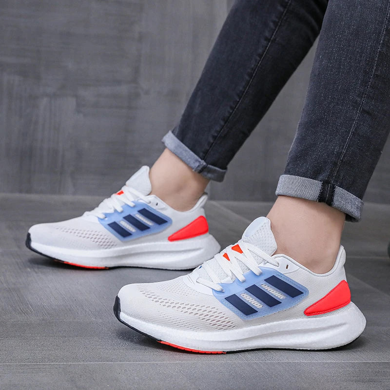 2025 Autumn New Breathable Mesh Men's Shoes Couple Style Korean Fashion Casual Sports Shoes