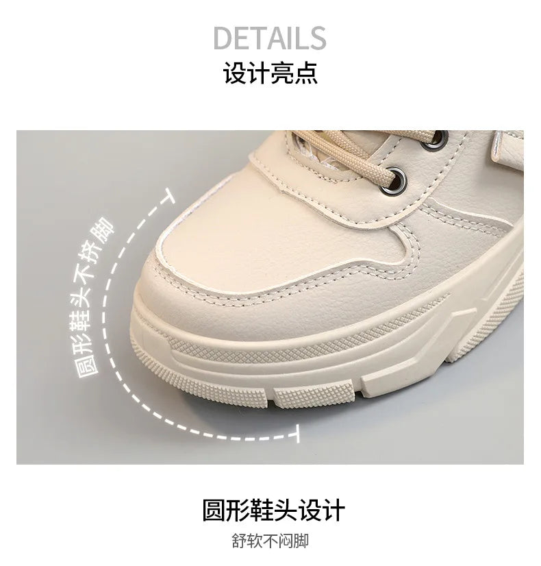 zapatos de mujer Designer Sneakers for Women Casual High Top Shoes Womens Winter Plush Lined Warm Thick Lace-up Sports Shoes