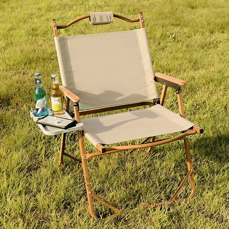 2pcs Folding Chair Outdoor Side Storage Tray Lounge Chair Backrest Tray Camping Chairs Cup Holder Folding Universal Cup Pedestal