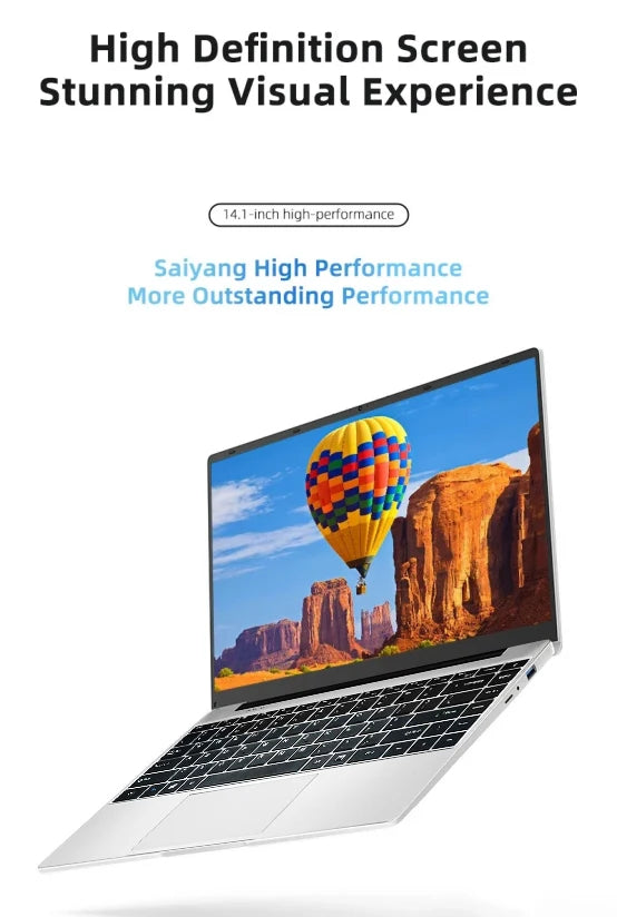 2025NEW Laptop  Windows 11 Notebook computer14.1" Intel Core i7 7500U 12GB RAM 512GB/1TB SSD 1920*1080P Office Study PC computer