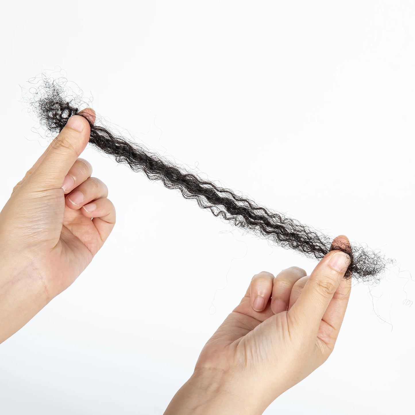 50g/Pack Afro Kinky Curly Human Hair Bulk For Braiding Dreadlock Remy Bulk Hair No Attachment Peruvian Natural Color Braids Hair