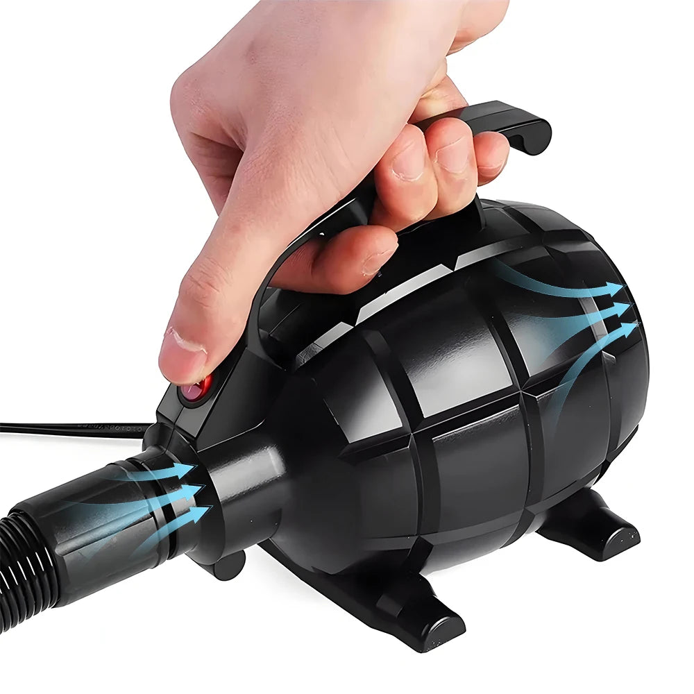 220V Electric Air Pump Electric Tumble Track Air Compressor Gym Air Pump Fitness Mat Air Pump Booster Pump 800L/min