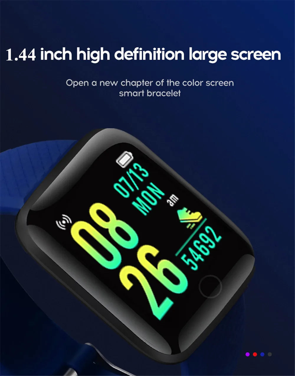 2024 New For Multifunction Smart Watch Kid Men Woman Message Remind Music Control Sport Step Calories 116 Smartwatch Alarm Clock