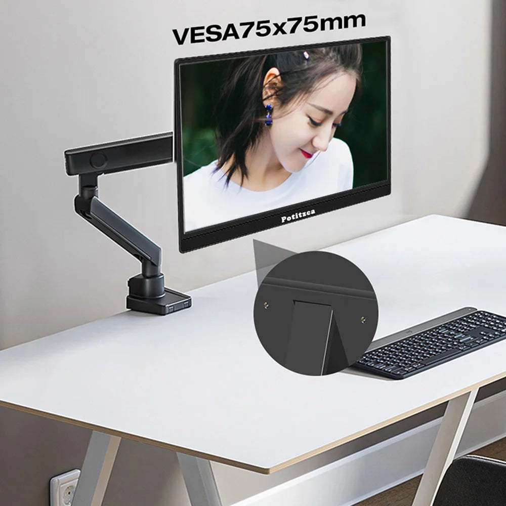 Touchscreen Portable Monitor 16/15.6/14 Inch FULL HD LCD Display IPS Panel Laptop Monitor for PC/Raspberry Pi/Laptop/PS3/4/Xbox