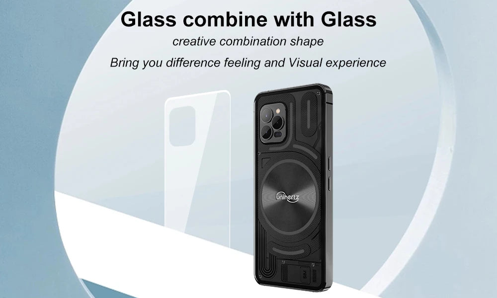 Unihertz Luna Smartphone Rhythm Ambient LED strip Music Phone 8GB RAM 256GB ROM 108MP G99 Mobile Phone Night Vision Cellphone