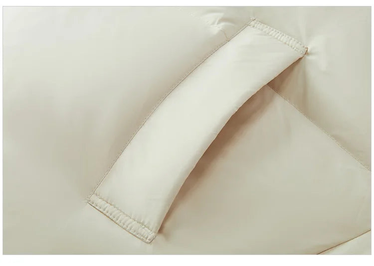 Semir Down Jacket Women Waterproof Patchwork Oversize Stand Collar 2025 Winter New Trendy Coat