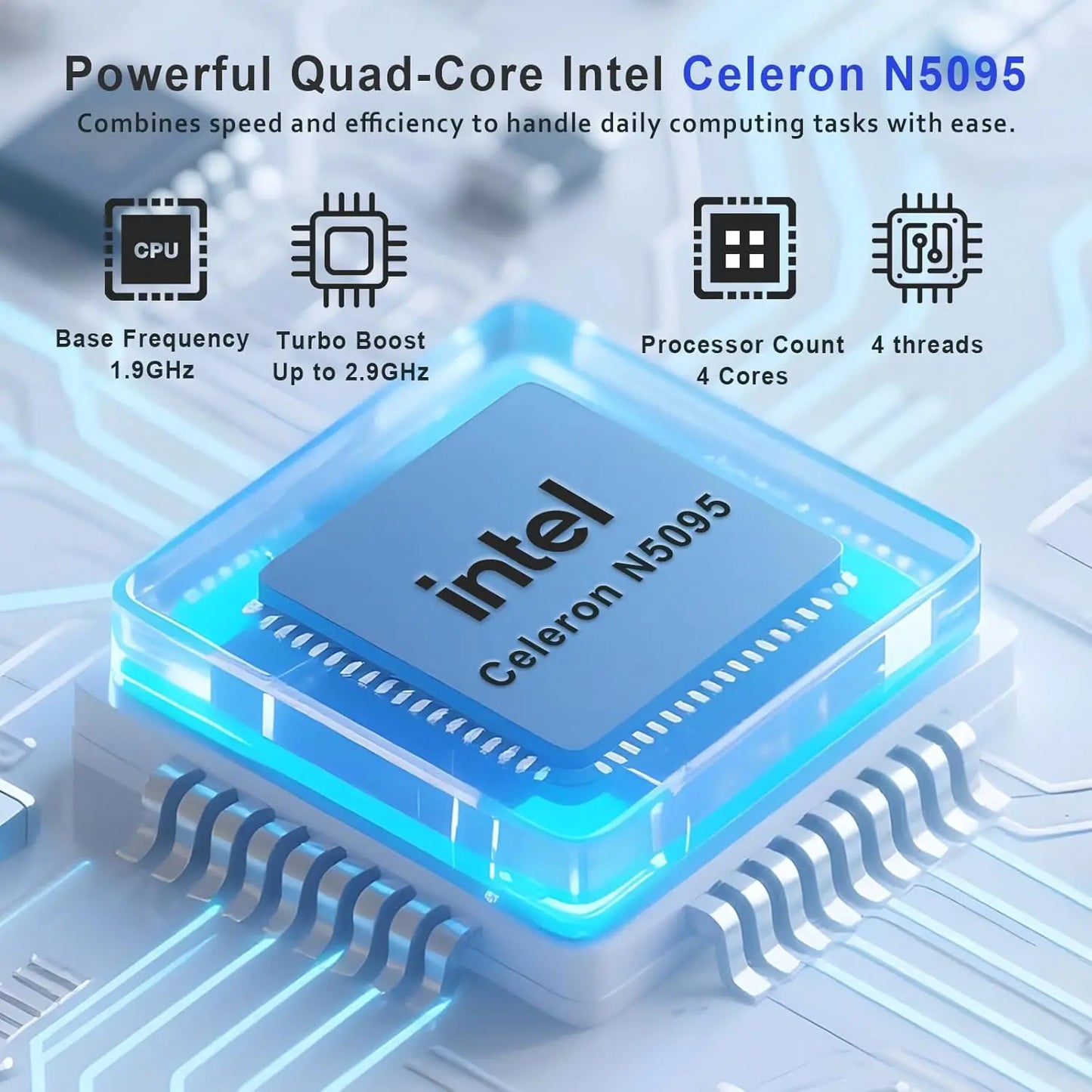 Hot 17.3" Laptop Computer Intel N5095 Windows 11 16GB DDR4 1TB SSD Fingerprint Unlock Gaming Office Study Laptop Computer