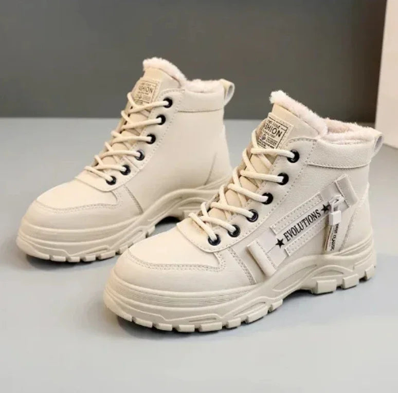 Winter Snow Boots for Women Casual High-top Shoes Warm Womens Sneakers Platform Ankle Boots Zapatillas De Mujer  Tenis De Mujer