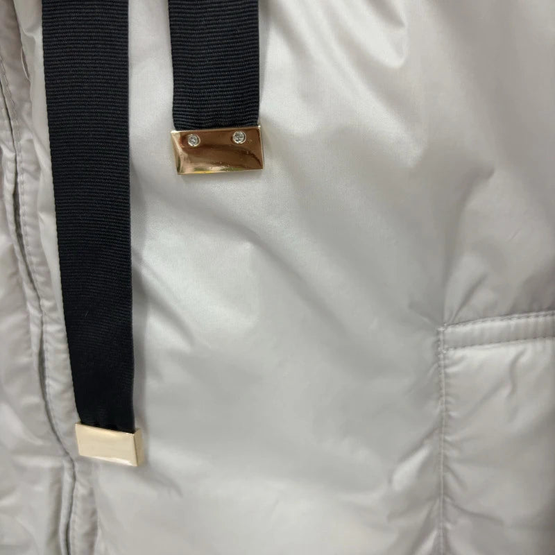 Schinteon Women's 90% White Duck down Jacket Casual Loose Oversize Autumn Winter Outwear with Hood Top Quality Coat 2025 New