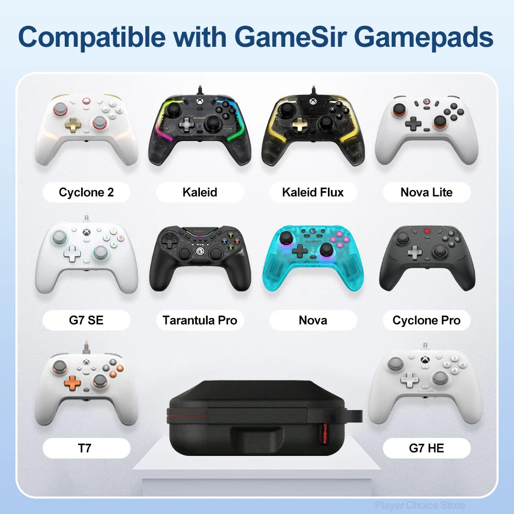 GameSir Controller Carrying Case for Xbox PS4 PS5 Switch Gamepads Bag Accessories Water-Proof Exterior Ultimate Protection