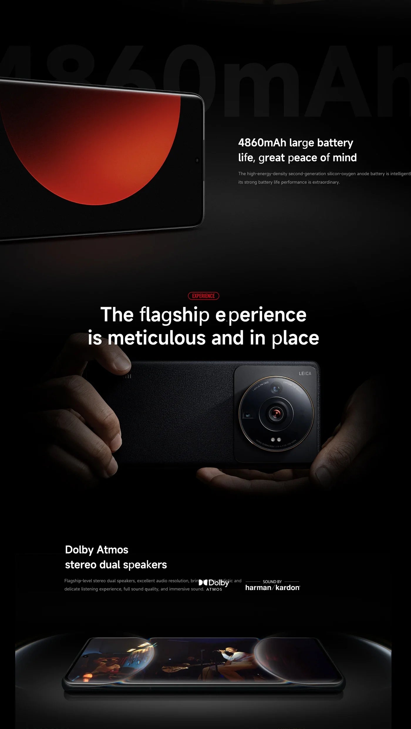 Xiaomi 12S Ultra Global Version Smartphone Celular Snapdragon 8 Gen 1+ Octa Core Black 12G  512G used phones no charger