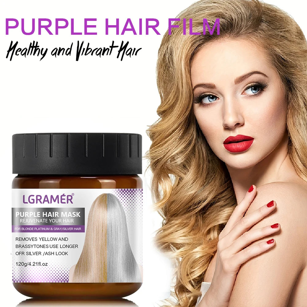 Hair Repair Film Repairs Damaged Hair Make It More Shiny Smooth Essential Nutrients for Dry Hair Solve The Problem of Split Hair