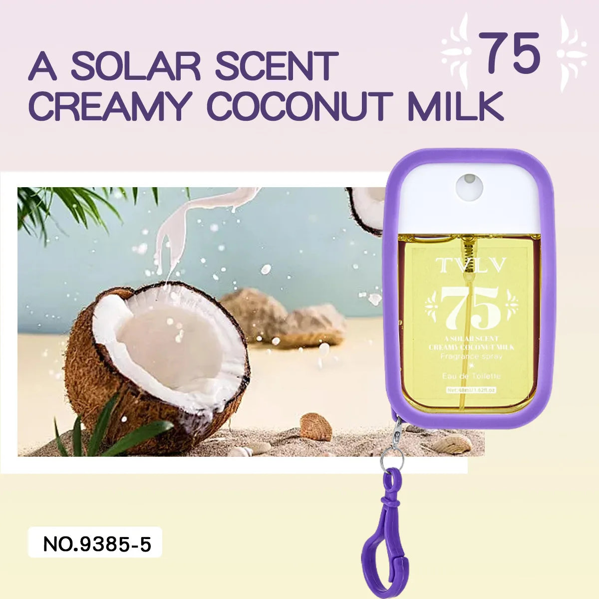 TVLV digital perfume silicone hook lasting fresh travel card fragrance eau de toilette spray