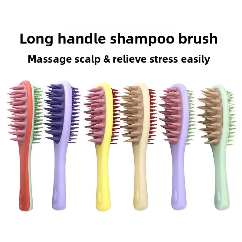 Hair Accessories 2-in-1  Massage Hair Brush, Detangling Comb for Scalp Care Comb for Double-sided Shampoo and Brush Hair Stuff