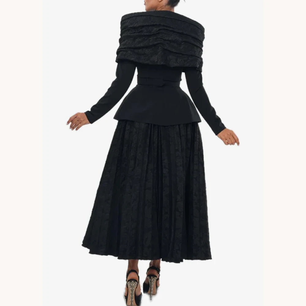 Customized Elegant Pleated Maxi Dress A-Line Evening Dresses Occasion Formal Exquisite High Quality Prom Party Gowns for Women