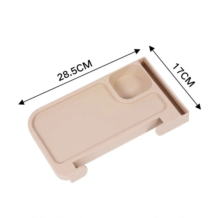 2pcs Folding Chair Outdoor Side Storage Tray Lounge Chair Backrest Tray Camping Chairs Cup Holder Folding Universal Cup Pedestal