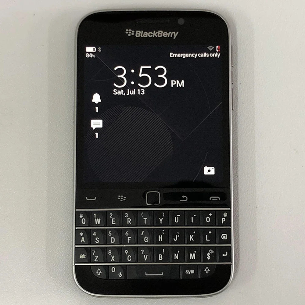 Original BlackBerry Q20 Classic 4G LTE Mobile Cell Phone 8MP WIFI 16G ROM BlackBerryOS QWERTY Unlocked Smartphone