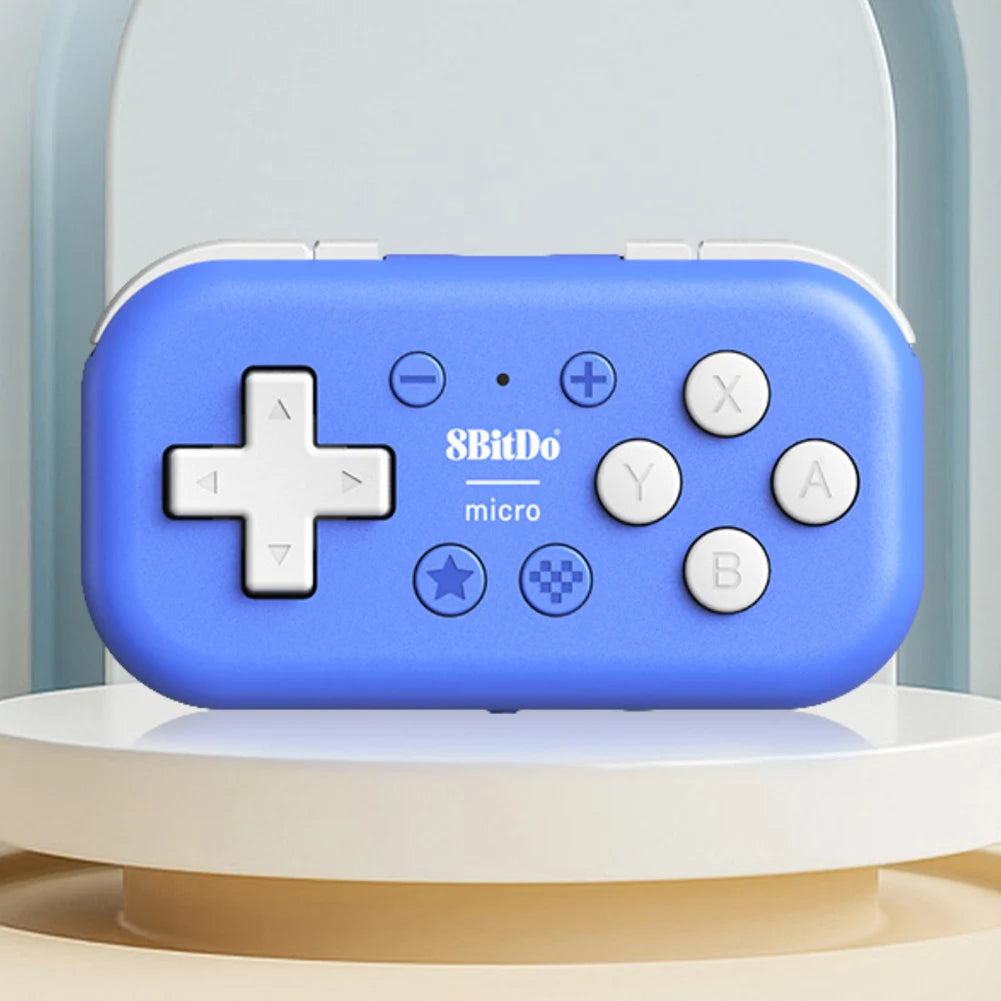8Bitdo Micro Gamepad Designed for 2D Games Wireless Gamepad Bluetooth-compatible Handheld Console for Switch/Raspberry Pi