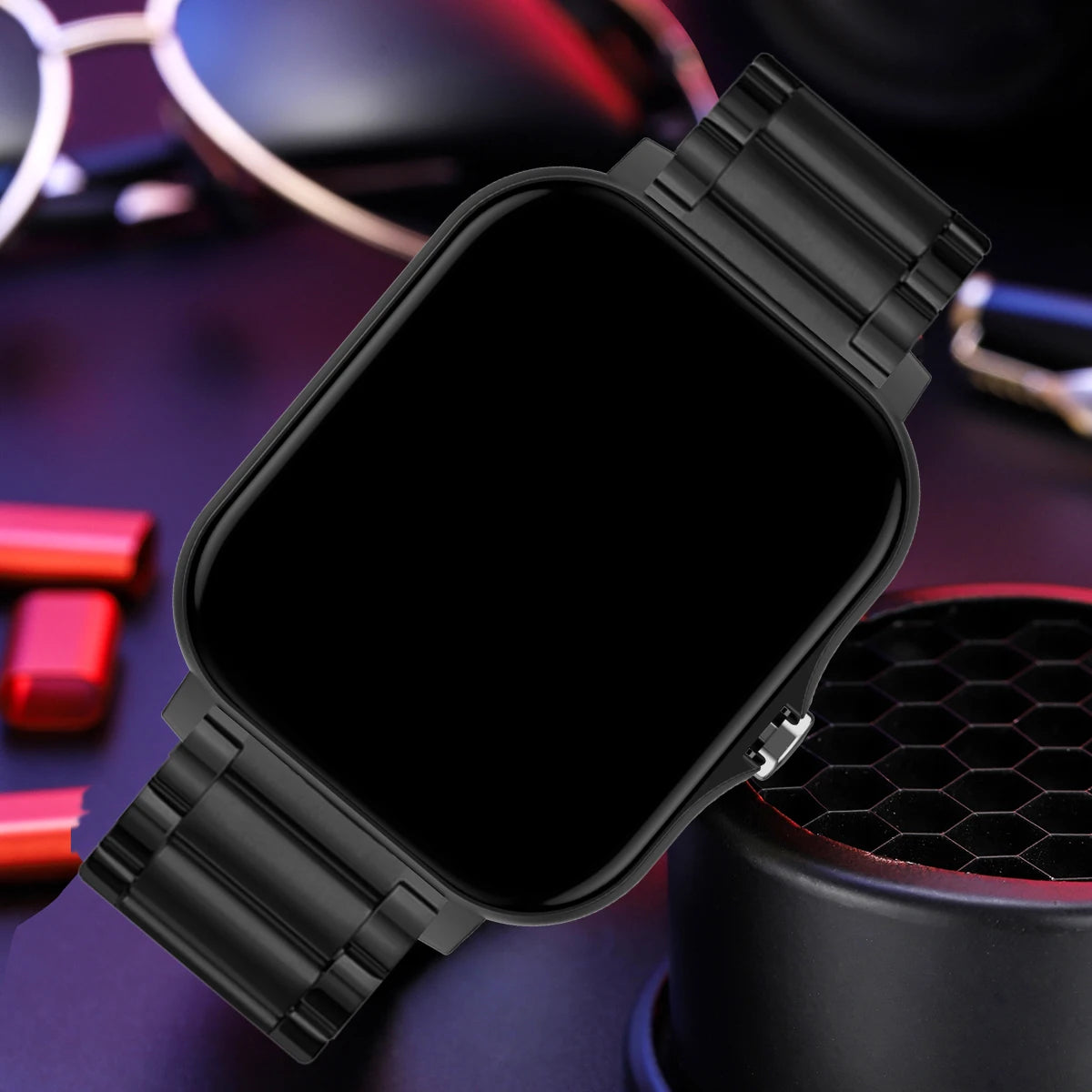 New SmartWatch Men Women 2.02 Amoled BT Call GPS Tracker NFC Sport Waterproof Heart Rate Smart Watch Fitness Tracker