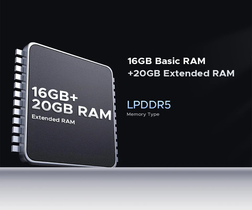 DOOGEE Blade GT Ultra 5G Rugged Smartphone Dimensity 7300 6.72'' 16GB 512GB LED Light Effect Design Ultra-thin Cell Phone