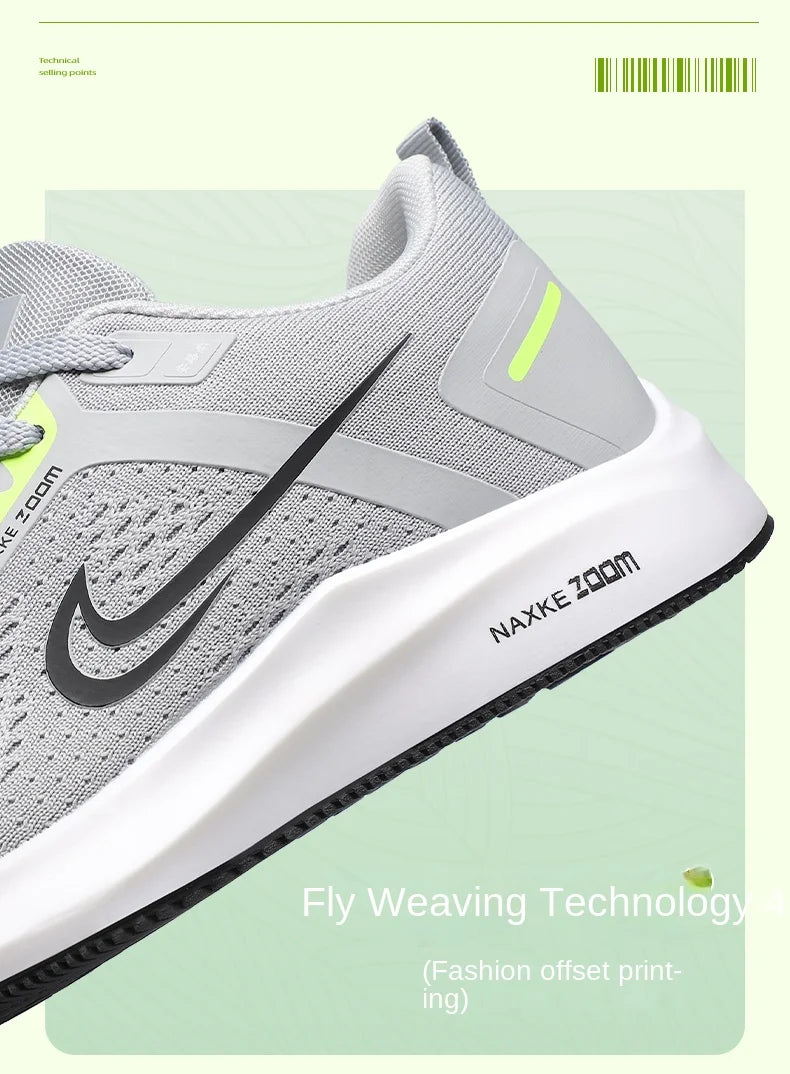 Men's Shoes 2025 New Summer Breathable Mesh Casual Sports Shoes Men's Trendyy Versatile Work Running Shoes