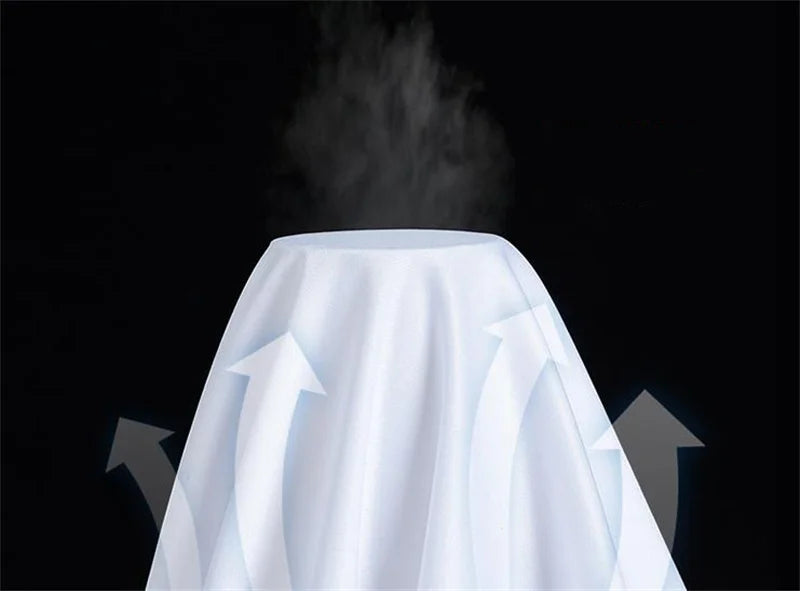 New Spring Autumn Stand Collar Shirt Men's Long Sleeve Breathable Anti-Wrinkle Easy Care Business Casual Dress Shirts