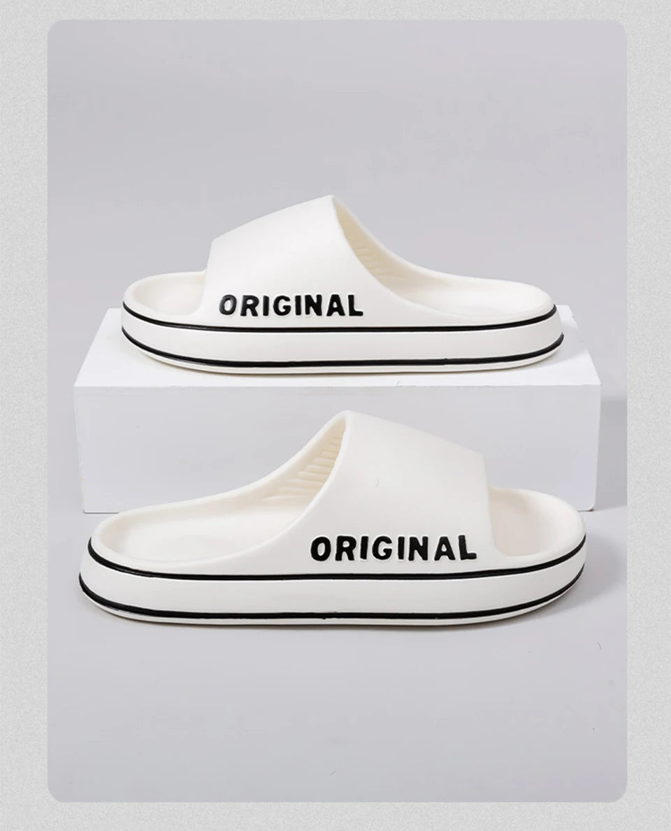 Women's Classic Slippers Slip-Resistant Soft Indoor Outdoor  Comfortable Summer Footwear Men's Shoes