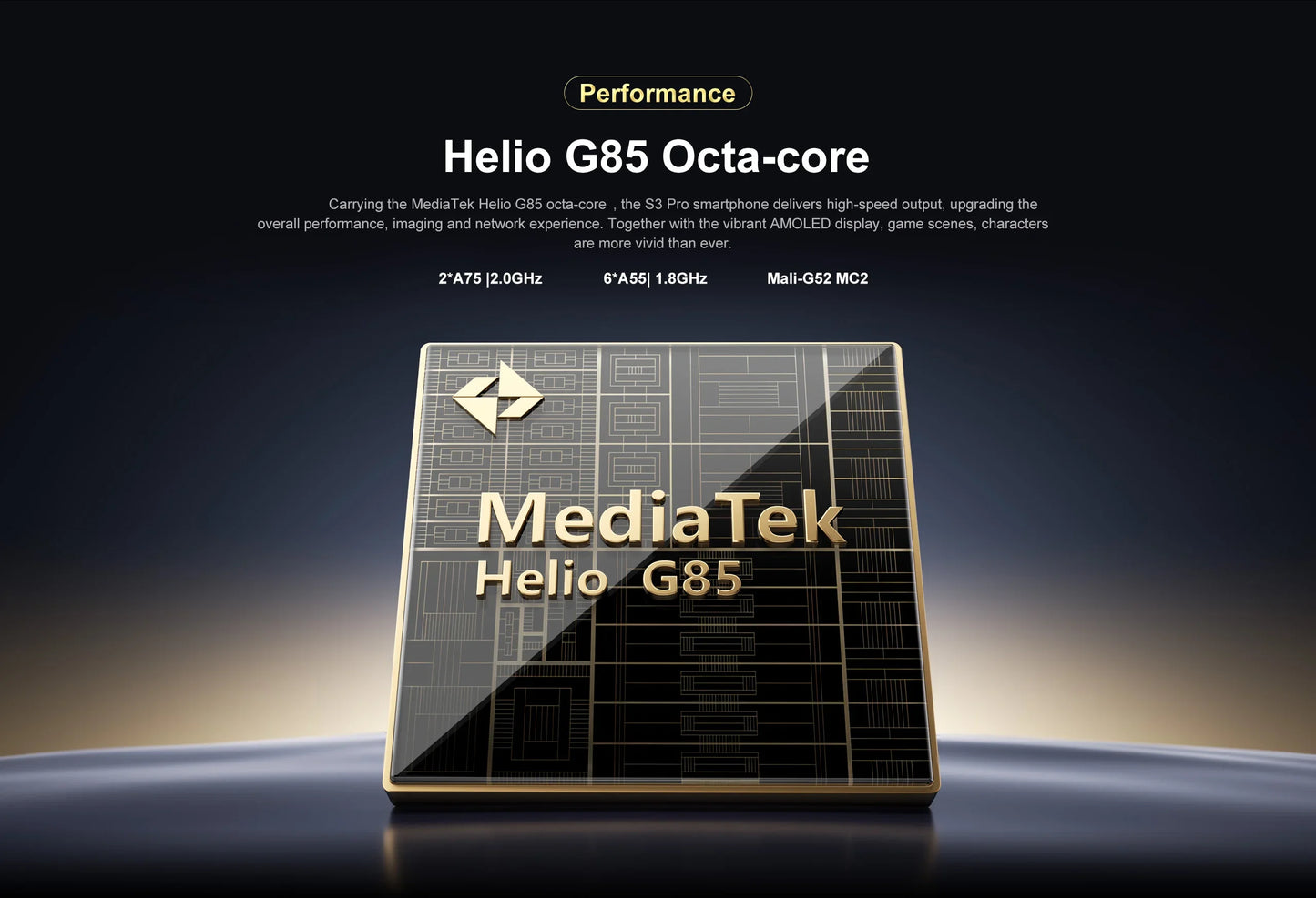 FOSSiBOT S3 PRO Smartphone 20GB +128GB 6.67" AMOLED Display Android 14  Mobile 8+64MP Camera NFC Cell Phone