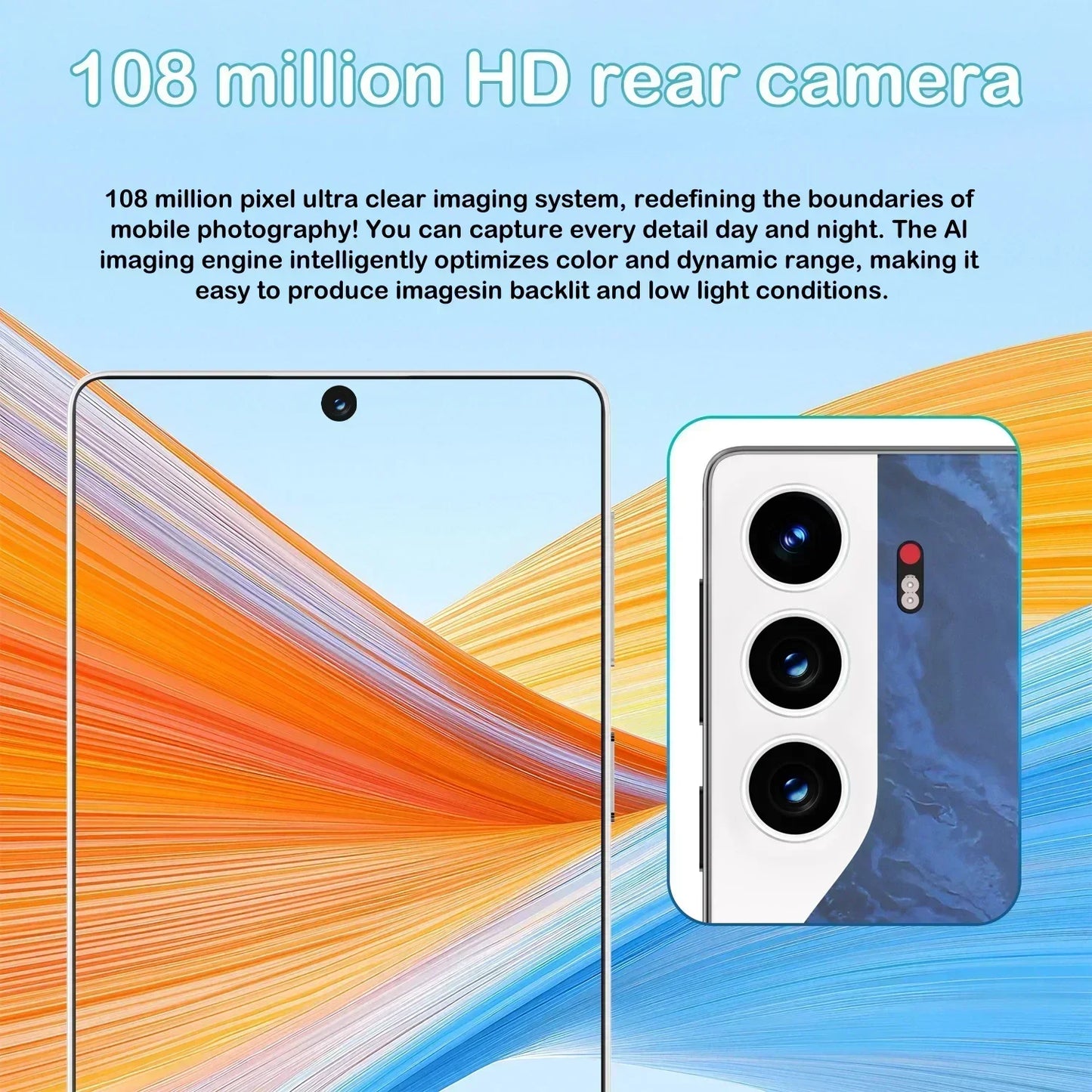 2025 HOT New Camon 40 Pro Original intelligent 5G dual card dual standby Android 14 system 108MP global version 8000mAh battery