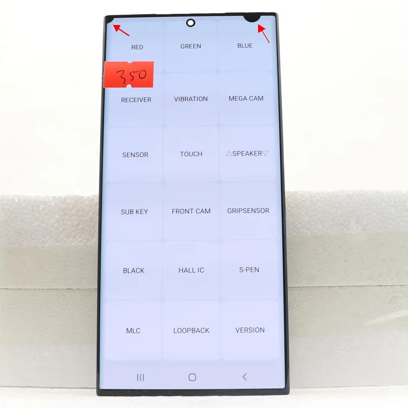 6.8'' Display For Samsung Galaxy S23 Ultra S918 SM-S918B S918U S918B/DS SUPER AMOLED LCD Touch Screen Digitizer with defects