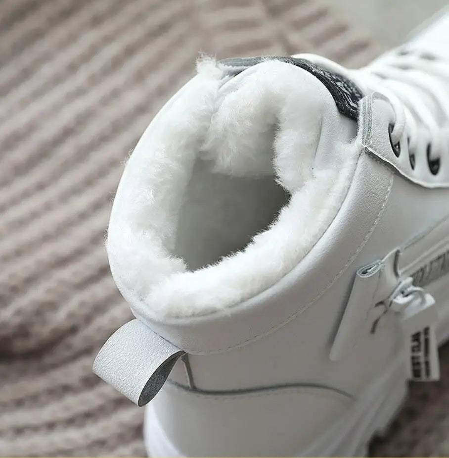 Size 35-44 Women Warming Boots Outdoor Winter Plush Casual Shoes Wear Female Snow Boots Footwear Zapotos Mujer Warm Sneakers