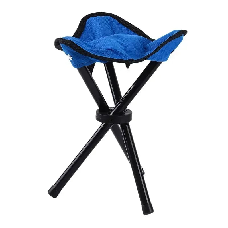 Portable Outdoor Camping Chair Tripod Garden Stool Picnic Beach Chairs Fishing Chairs Travel Chair Folding 3 Legs Stool