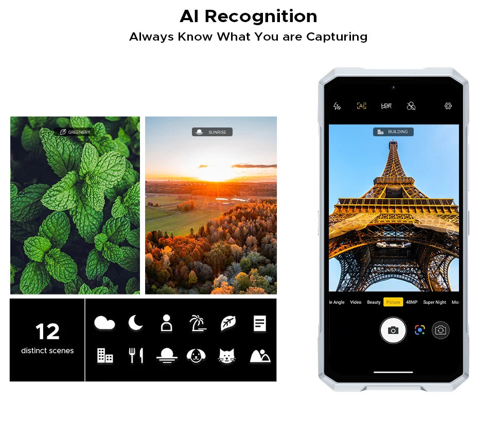 DOOGEE Blade GT Ultra 5G Rugged Smartphone Dimensity 7300 6.72'' 16GB 512GB LED Light Effect Design Ultra-thin Cell Phone